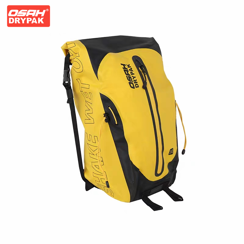 Motorcycle Gear Travel Bag - OSAH حقيبة دراجة نارية صفراء 30L