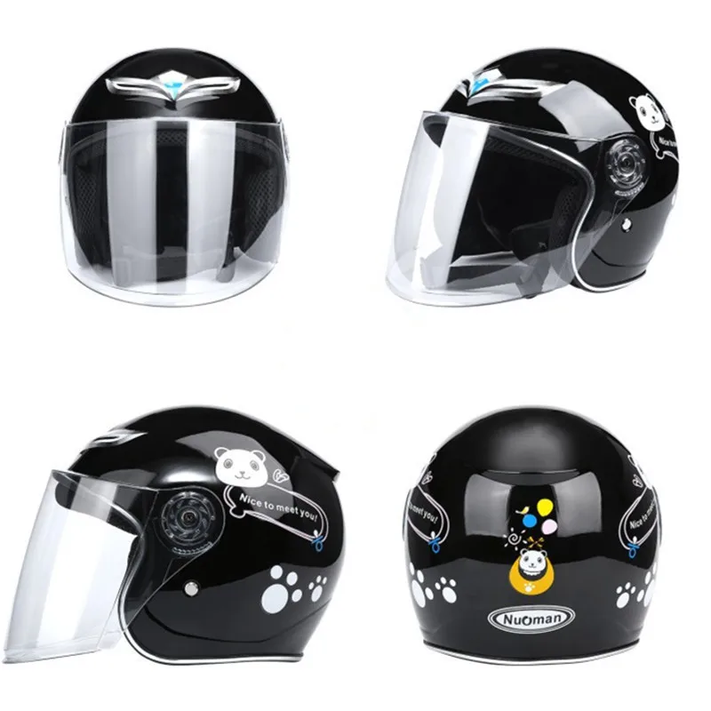 Motorcycle Gear For Kids - خوذة أطفال خفيفة الوزن مفتوحة الوجه