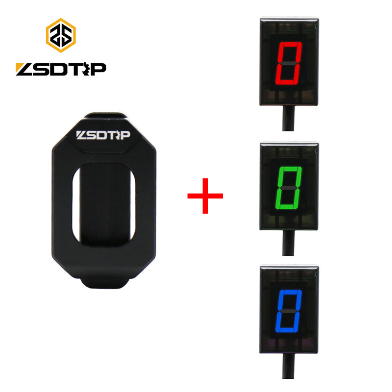 Gear Indicator Display - ZSDTRP 6 سرعة العالمي للدراجات النارية