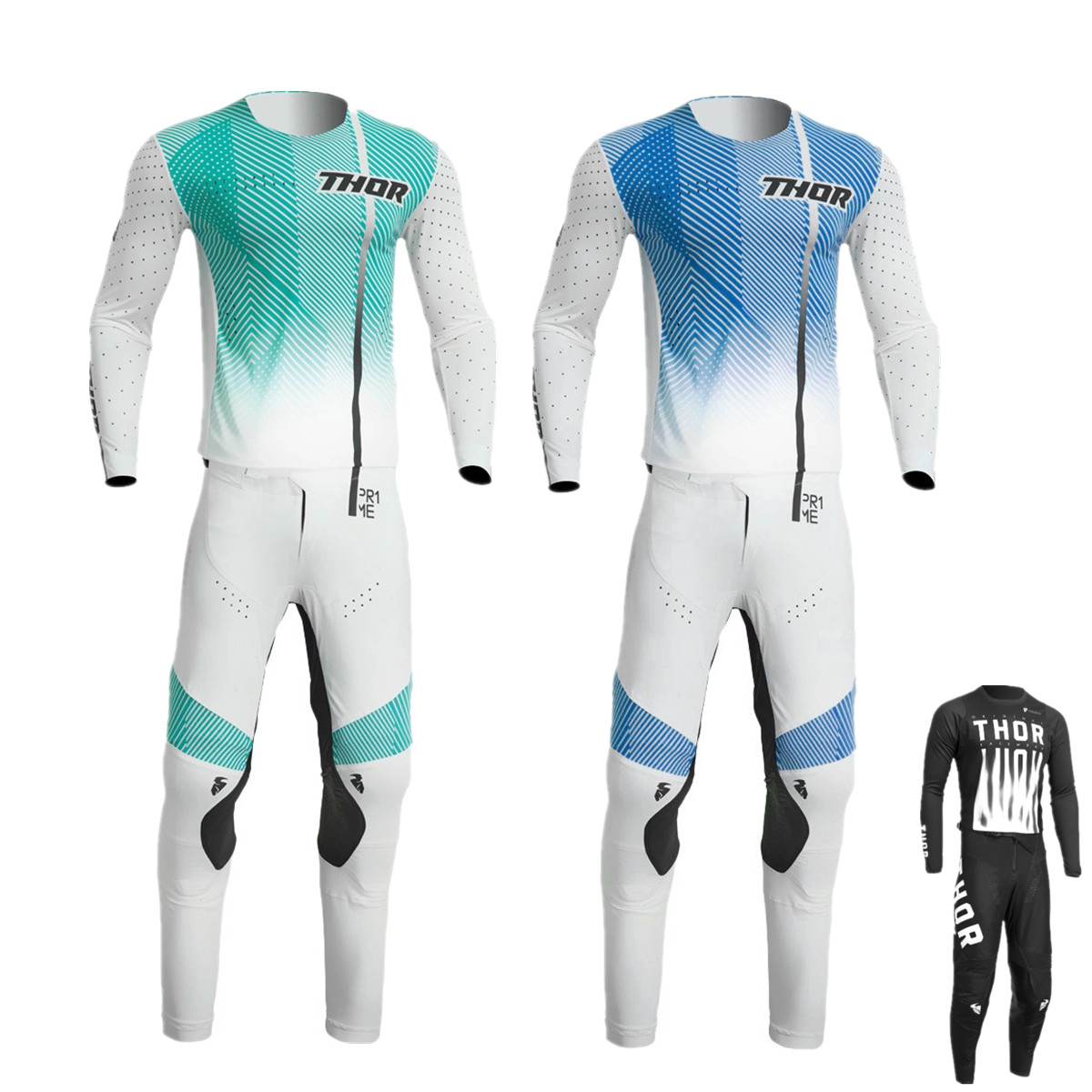 Motorcycle Gear White - طقم ملابس دراجات نارية CNVS للطرق