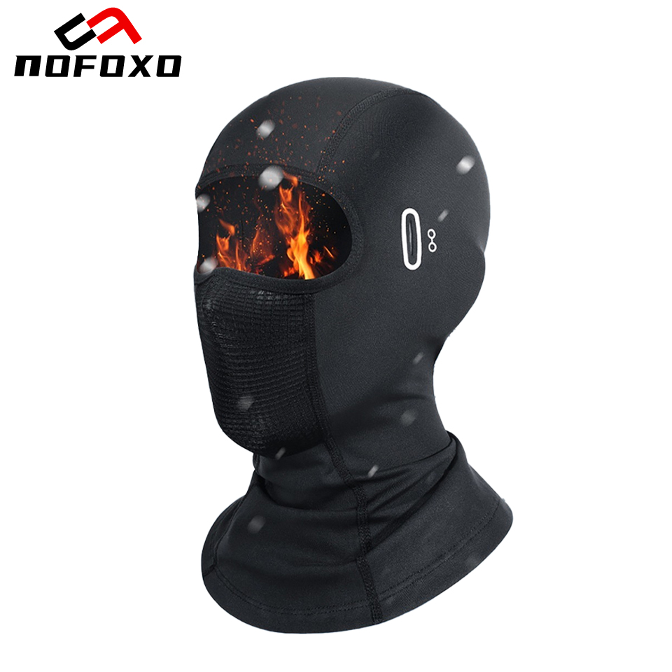 Motorcycle Gear Cycle - NOFOXO الشتاء دراجة نارية ركوب قناع