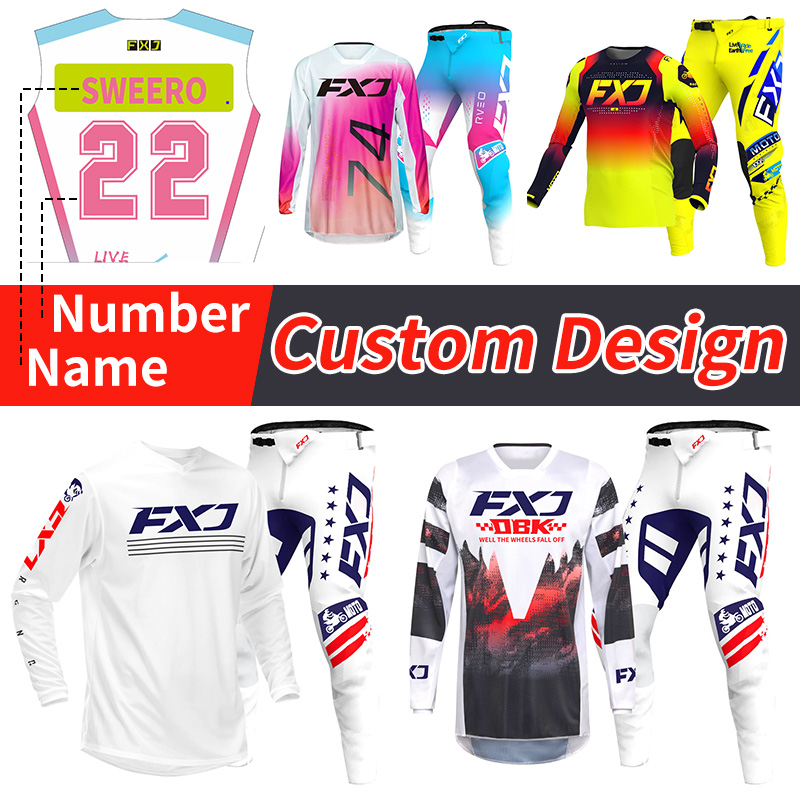 Motorcycle Gear White - طقم دراجات نارية للطرق الوعرة، قميص