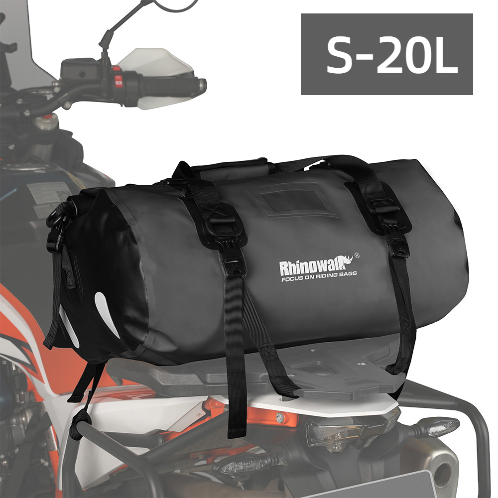 Motorcycle Gear Travel Bag - حقيبة ذيل الدراجة النارية Rhinowalk 20L،