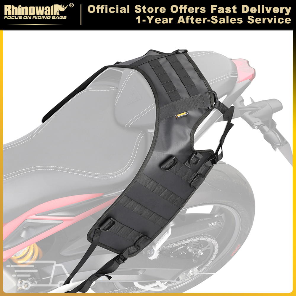 Tail Bag Rack - حقيبة سرج للدراجات النارية من Rhinowalk