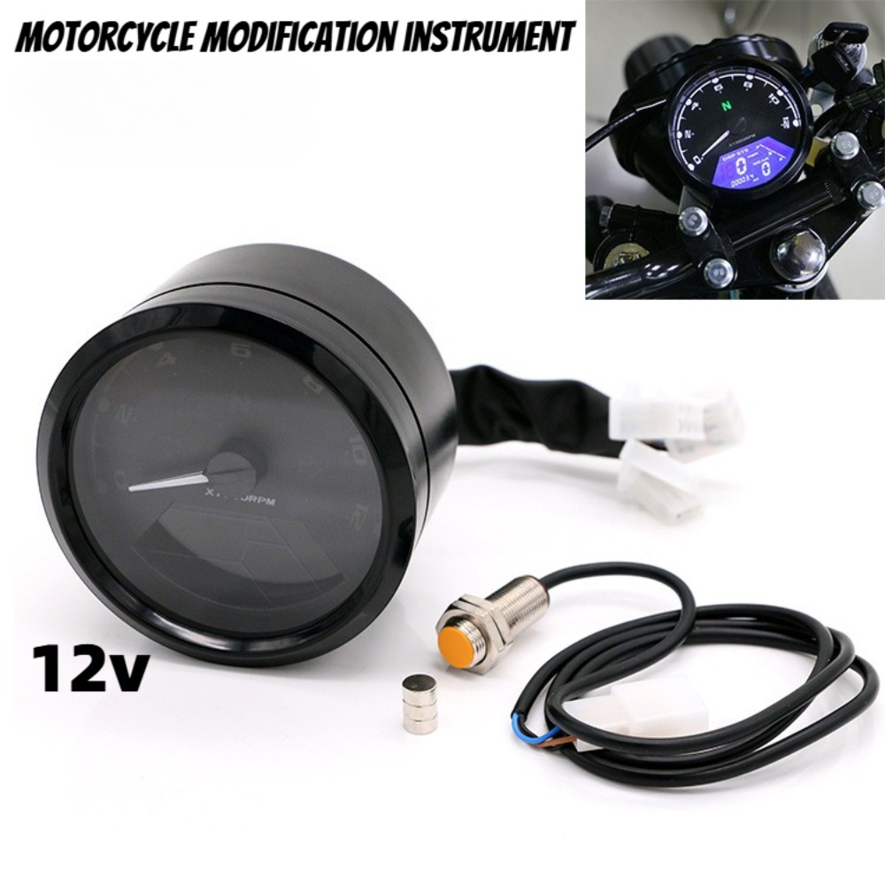 Motorcycle Gear Yamaha - عداد سرعة رقمي عالمي للدراجات النارية