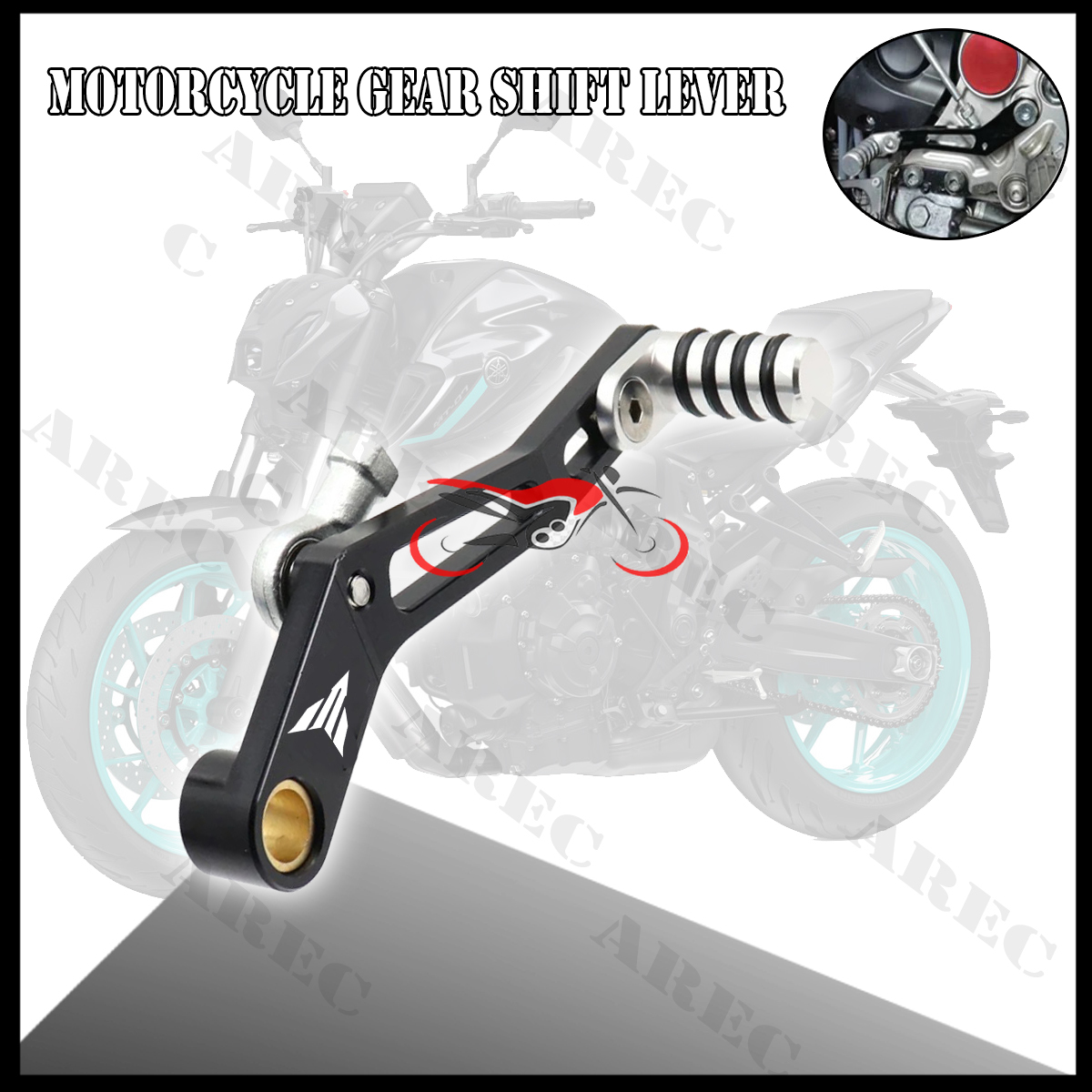 XSR700 MT07 الراسم معدات الدرج - مراجعة Motorcycle Gear Yamaha وسعره