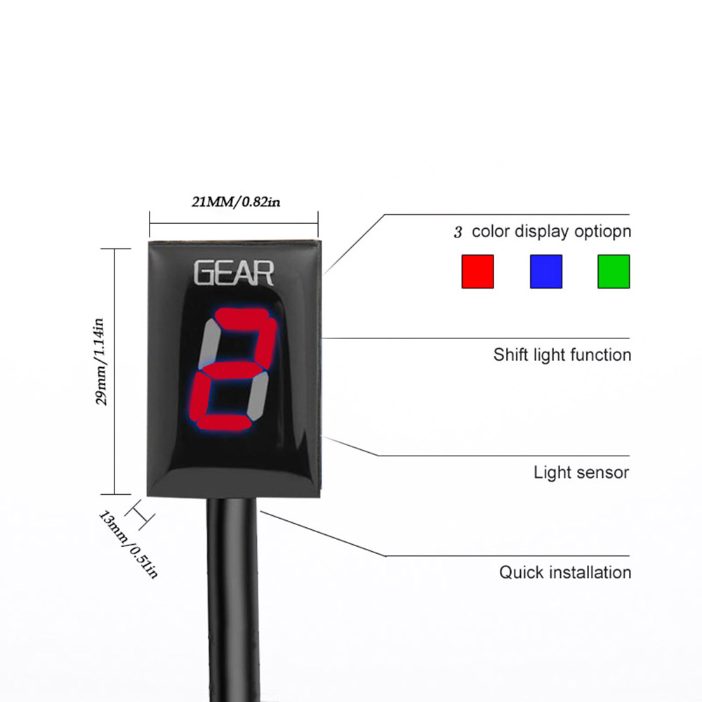 مؤشر عرض التروس لهوندا CB900F  - مراجعة Gear Indicator Display وسعره