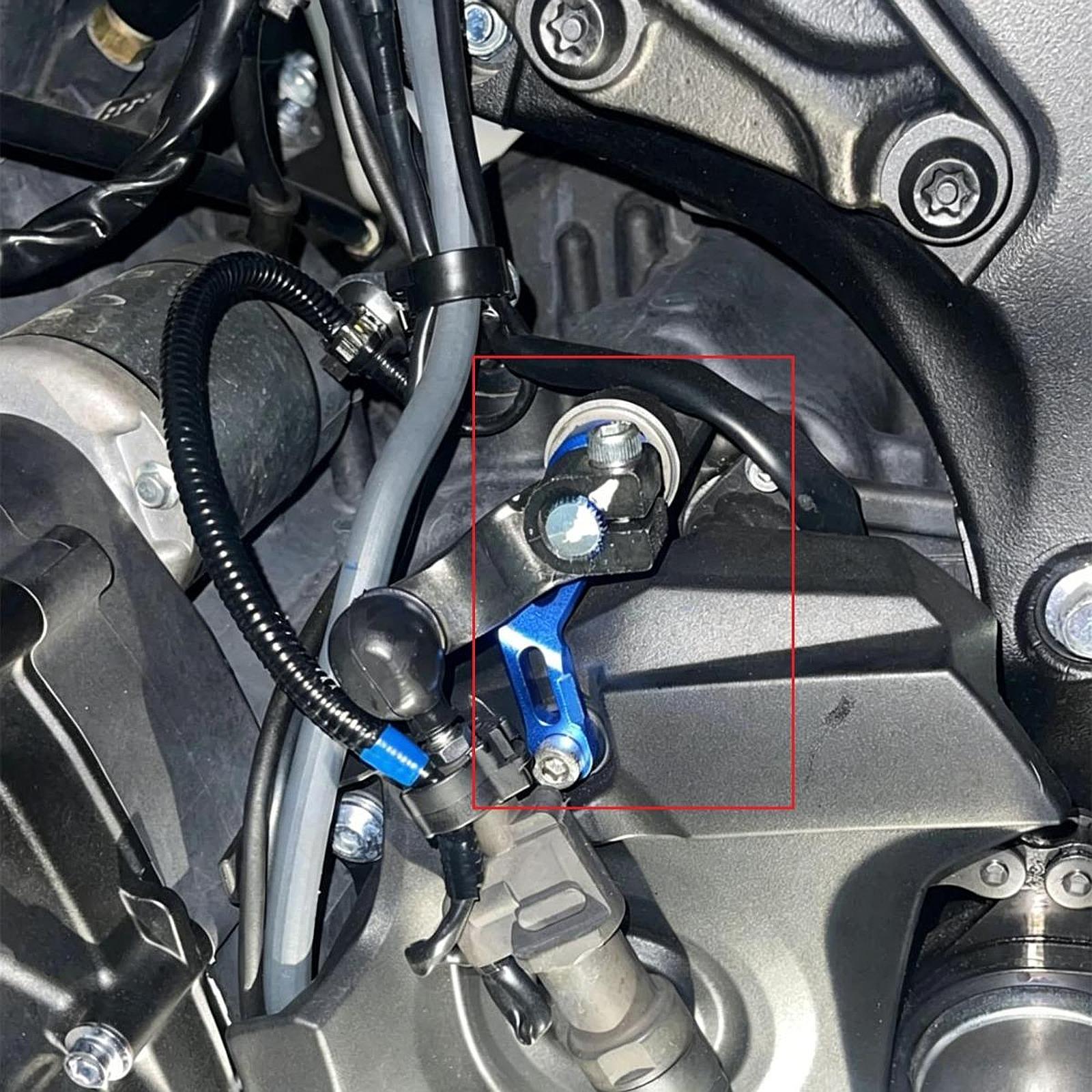 مثبت دعم ناقل الحركة من سبائك  - مراجعة Motorcycle Gear Yamaha وسعره