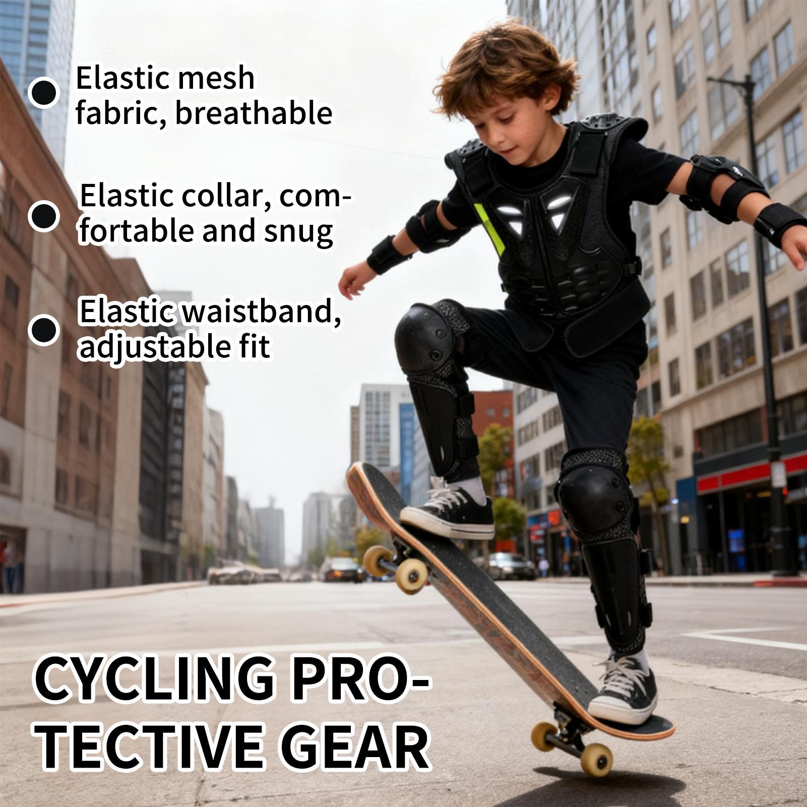 واقي الصدر لعتاد موتوكروس للشب - مراجعة Motorcycle Gear For Kids وسعره
