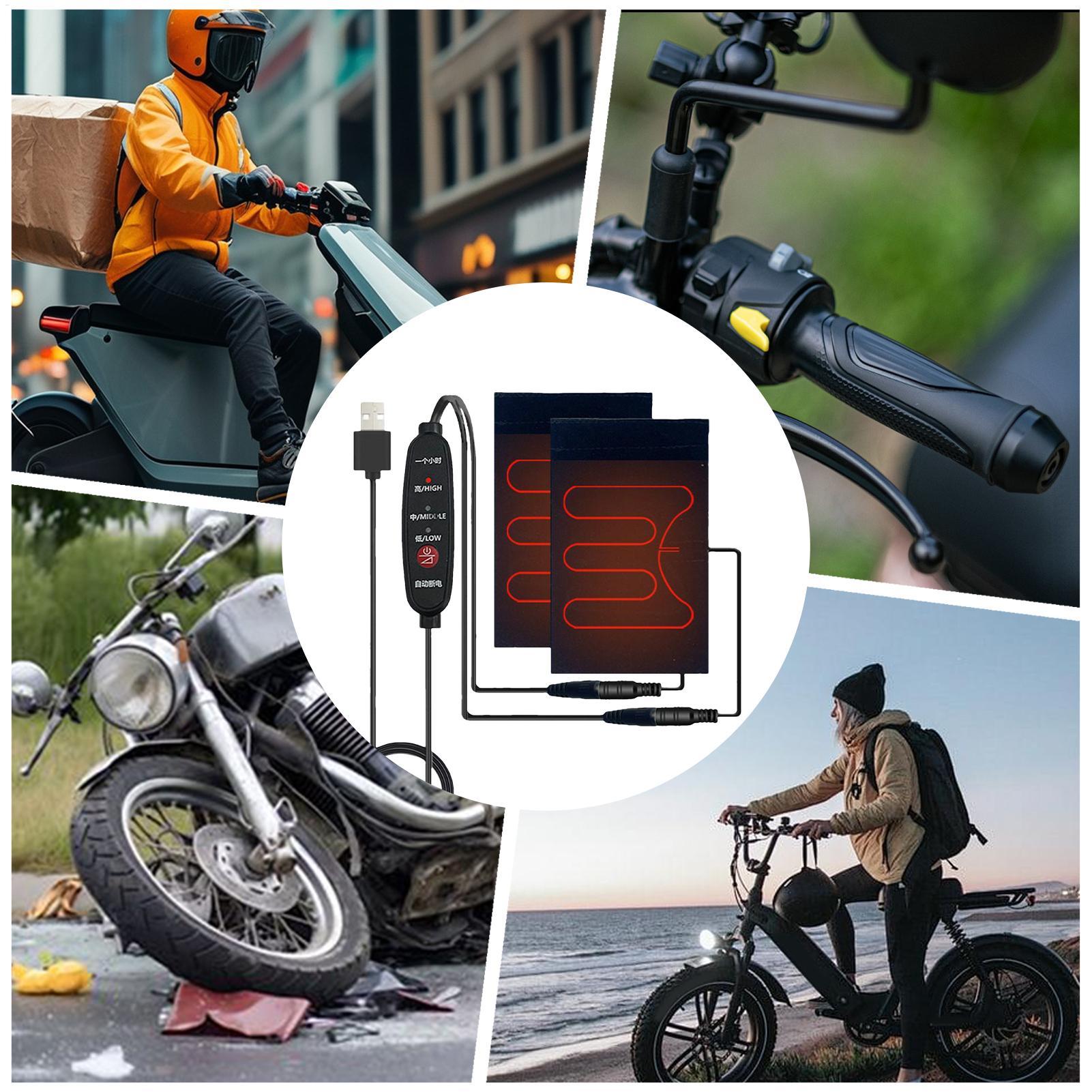 ساخنة المقود قبضة 5 فولت دراجة - مراجعة Motorcycle Gear Cycle وسعره