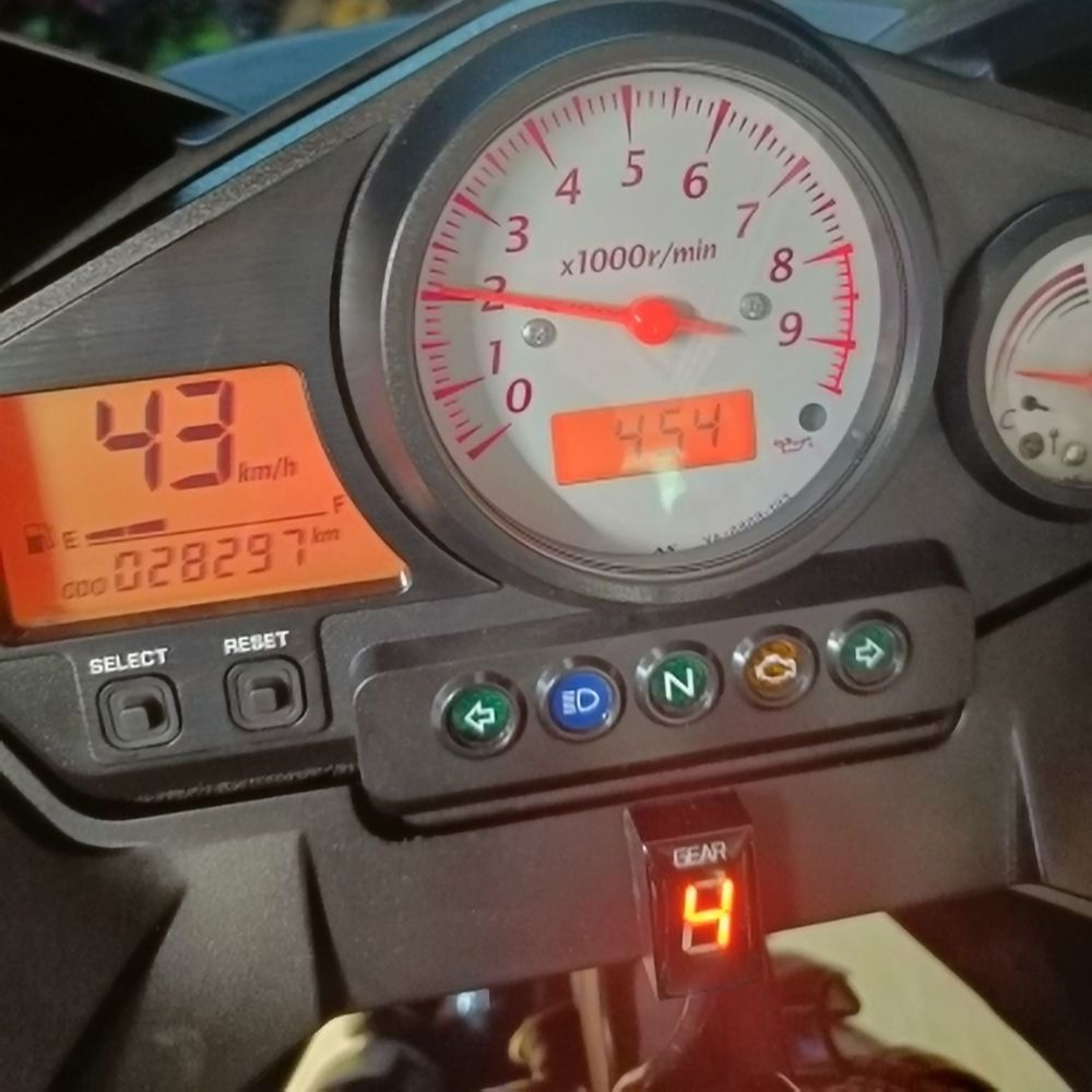 ل ياماها Fjr1300 2001 2002 200 - مراجعة Gear Indicator Display وسعره