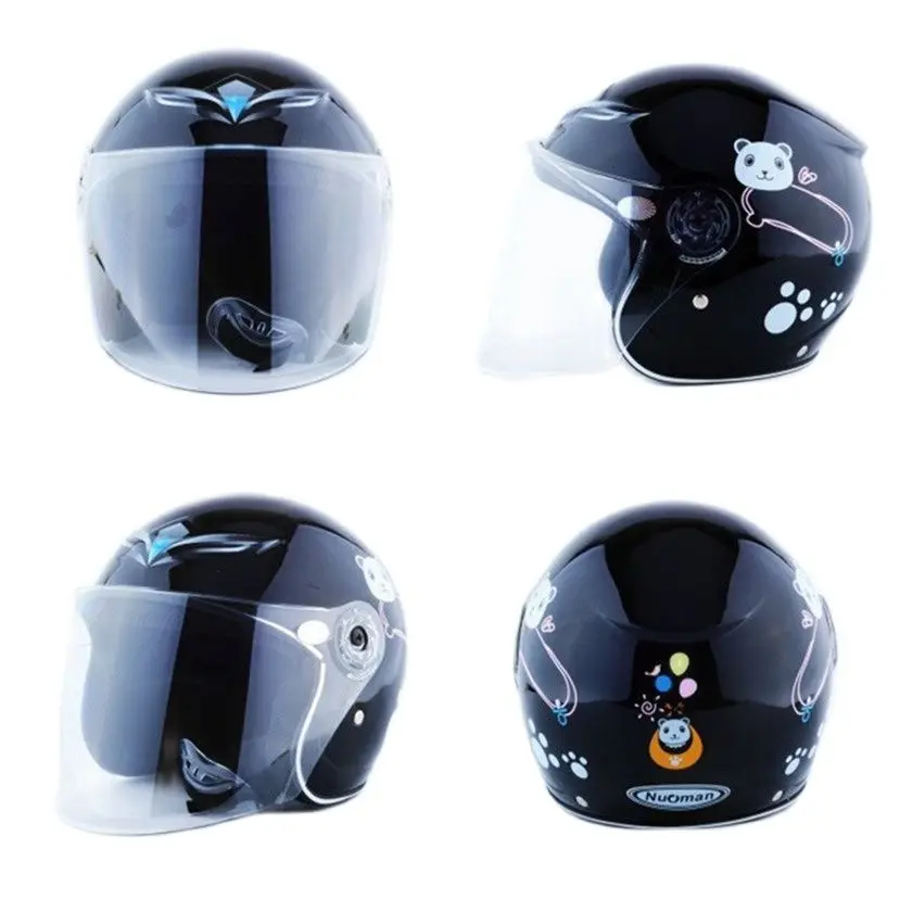 خوذة أطفال خفيفة الوزن مفتوحة  - مراجعة Motorcycle Gear For Kids وسعره