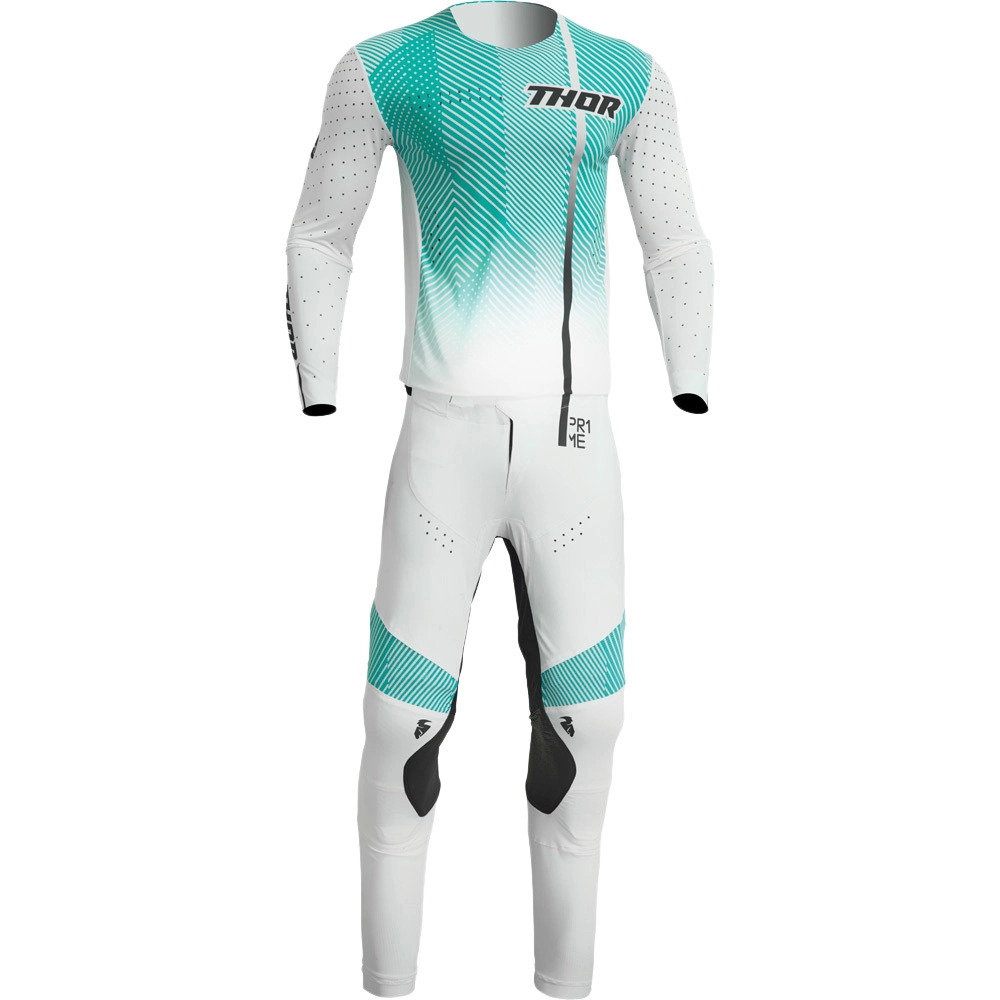 طقم ملابس دراجات نارية CNVS لل - مراجعة Motorcycle Gear White وسعره