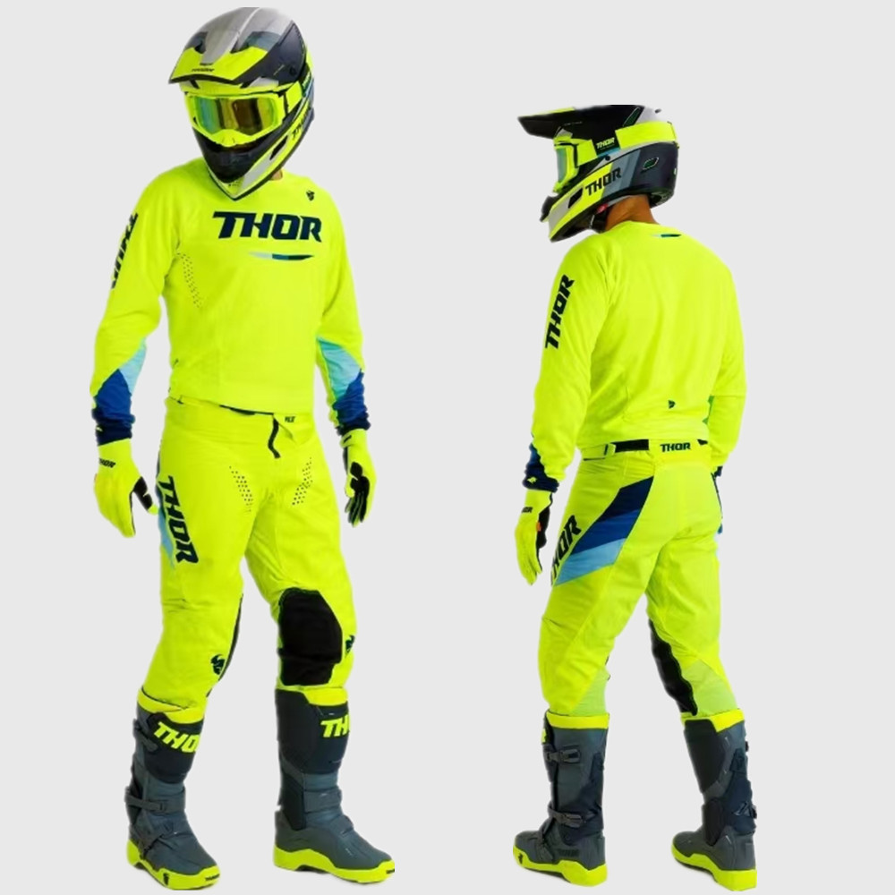 طقم ملابس دراجات نارية CNVS لل - مراجعة Motorcycle Gear White وسعره