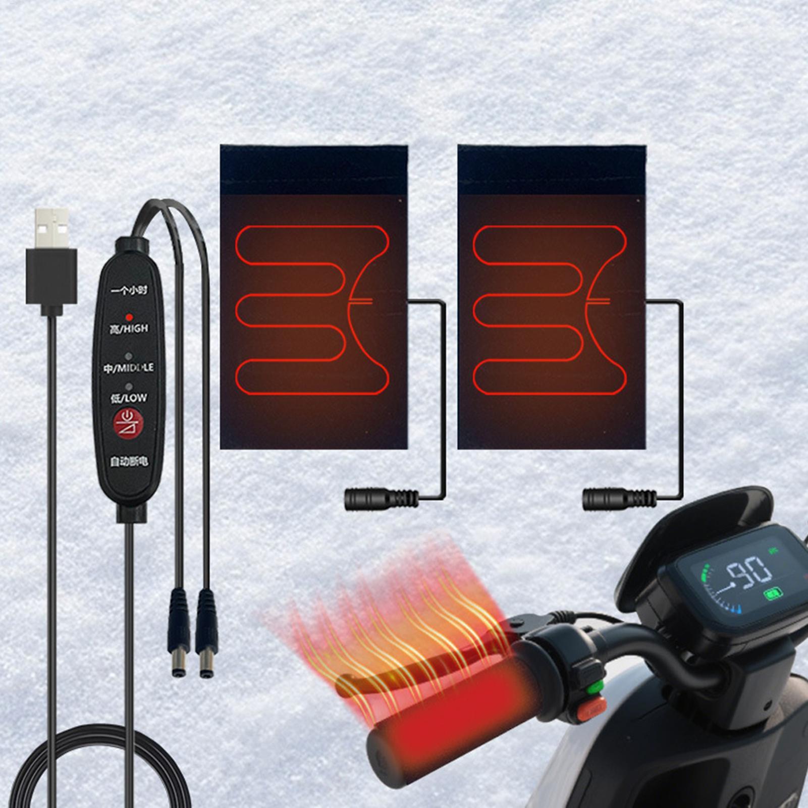سخان المقود 5 فولت مقابض دراجة - مراجعة Motorcycle Gear Cycle وسعره
