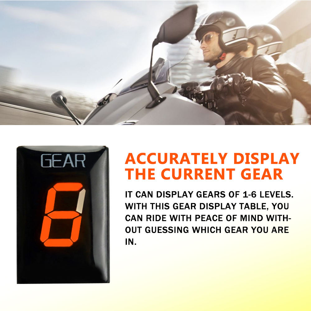 مؤشر عرض معدات الدرجات النارية - مراجعة Gear Indicator Display وسعره