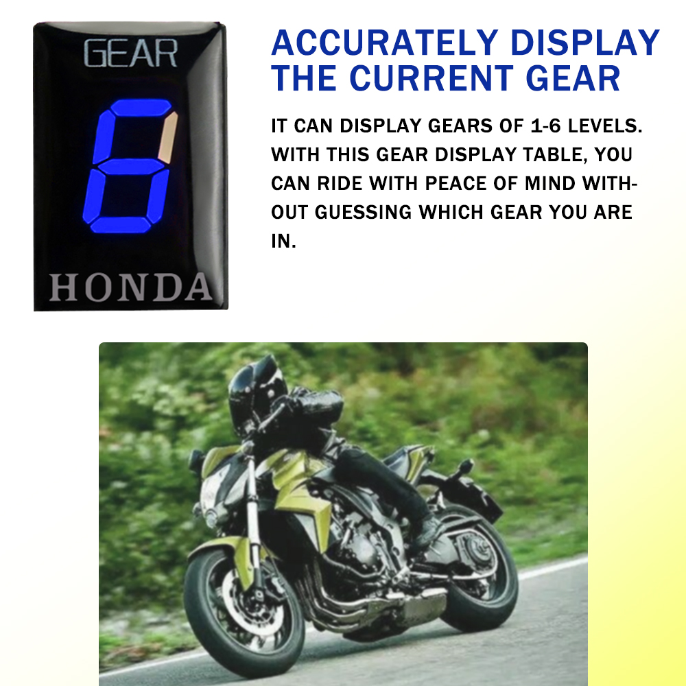 لهوندا CBR600F CBR1000R CBR300 - مراجعة Gear Indicator Display وسعره