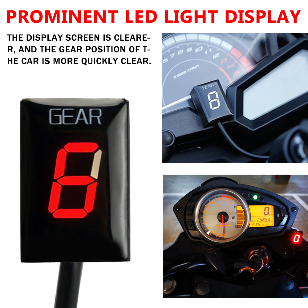 لكاواساكي Z750 Z1000 Z-750 Z-1 - مراجعة Gear Indicator Display وسعره