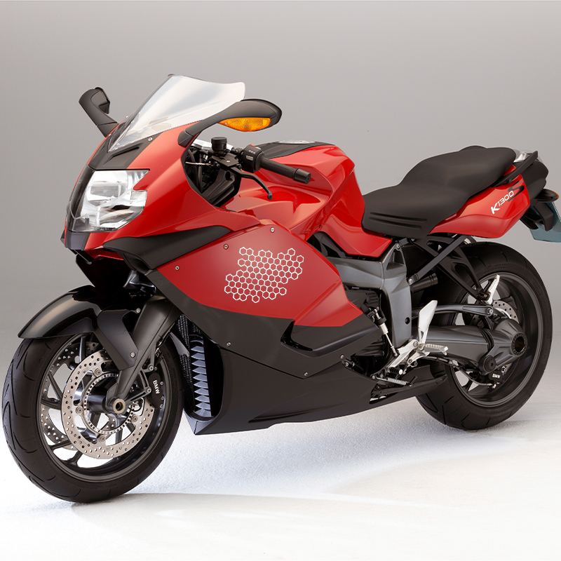 شارات خوذة قرص العسل للدراجات  - مراجعة Motorcycle Gear Equipment وسعره