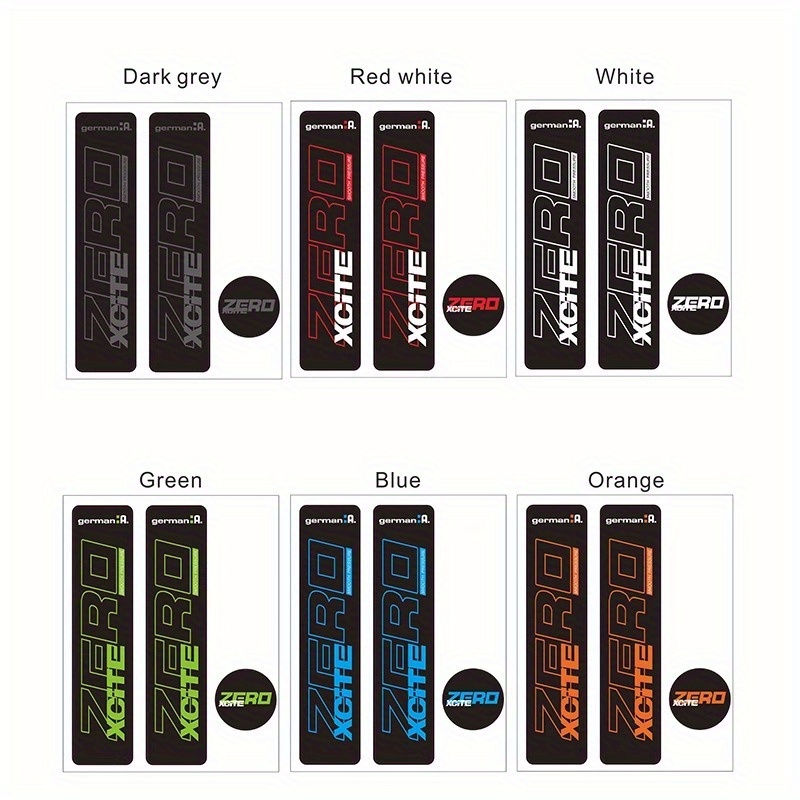 مجموعة واحدة من ملصقات ZERO XC - مراجعة Zero Motorcycle Gear وسعره