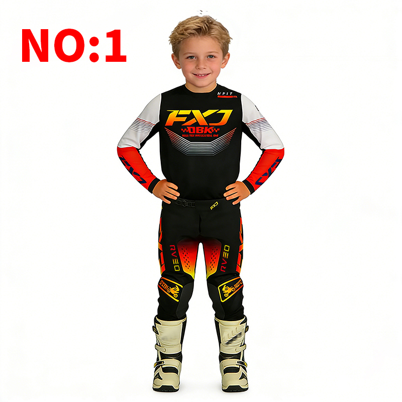 ملابس موتوكروس للأطفال، طقم قم - مراجعة Motorcycle Gear For Kids وسعره
