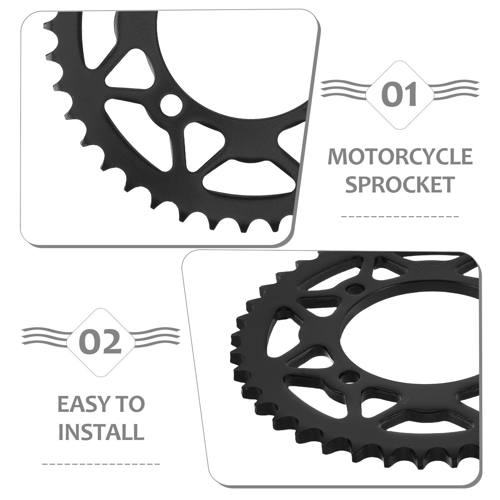 ترس سلسلة دراجة نارية 41T 76 م - مراجعة Motorcycle Gear Cycle وسعره