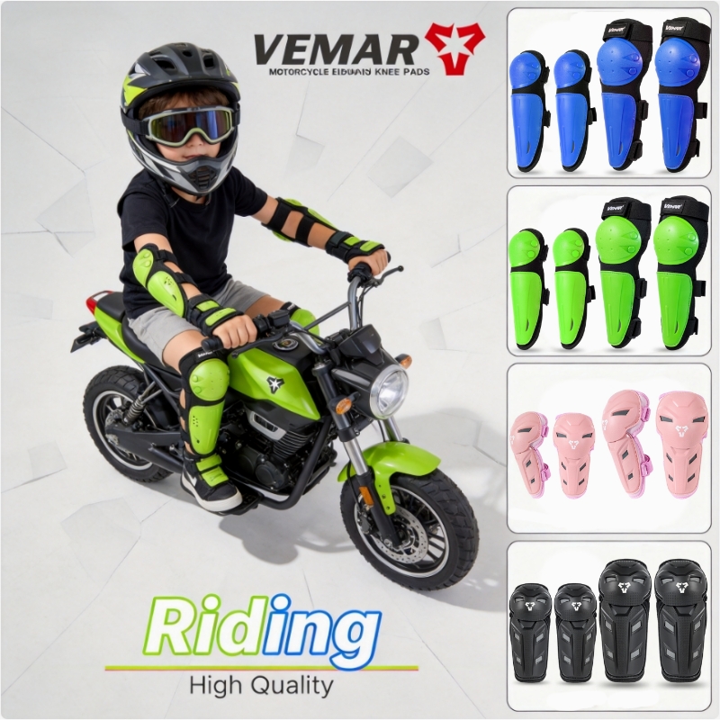 مجموعة واقيات الركبة والكوع لل - مراجعة Motorcycle Gear For Kids وسعره