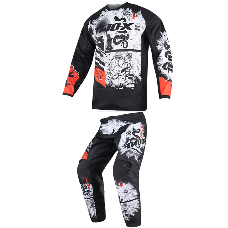 طقم سترة وبنطلون موتوكروس للأط - مراجعة Motorcycle Gear For Kids وسعره
