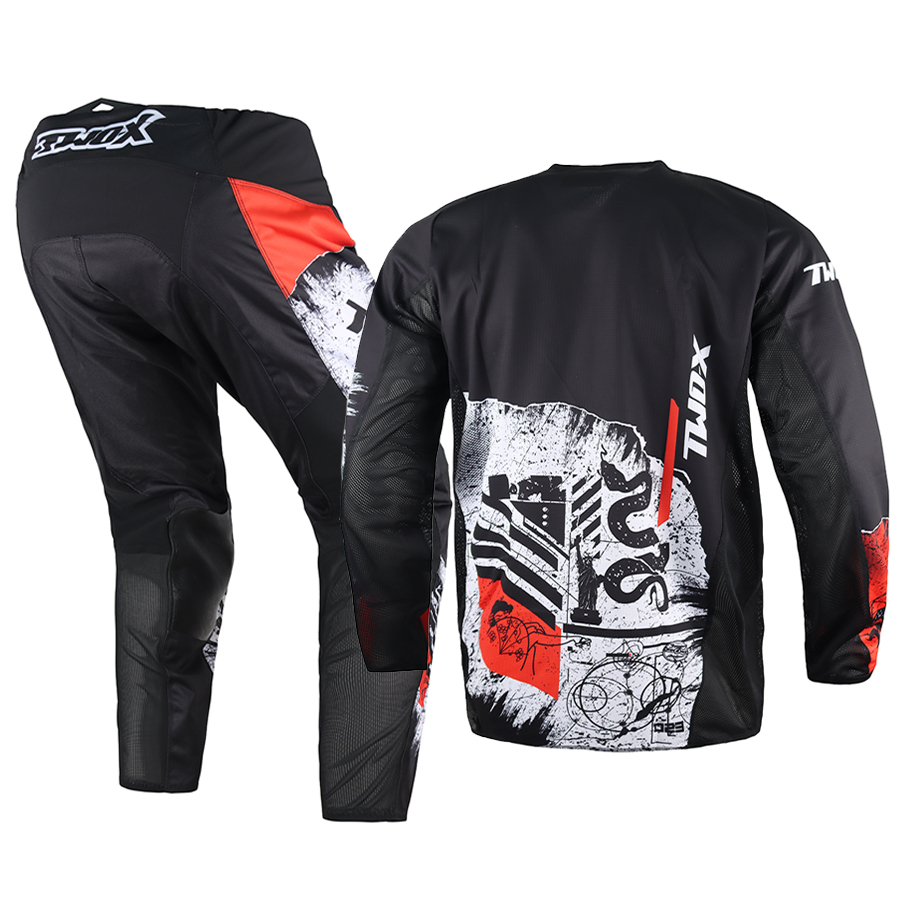 طقم سترة وبنطلون موتوكروس للأط - مراجعة Motorcycle Gear For Kids وسعره