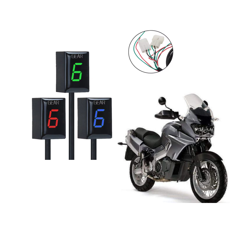 مؤشر تروس الدراجة النارية لهون - مراجعة Gear Indicator Display وسعره