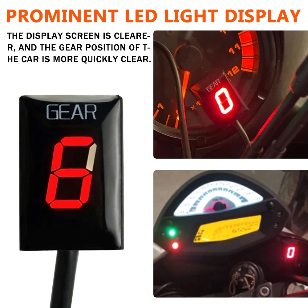 لياماها YZF-R1 YZFR1 YZF-R6 YZ - مراجعة Gear Indicator Display وسعره