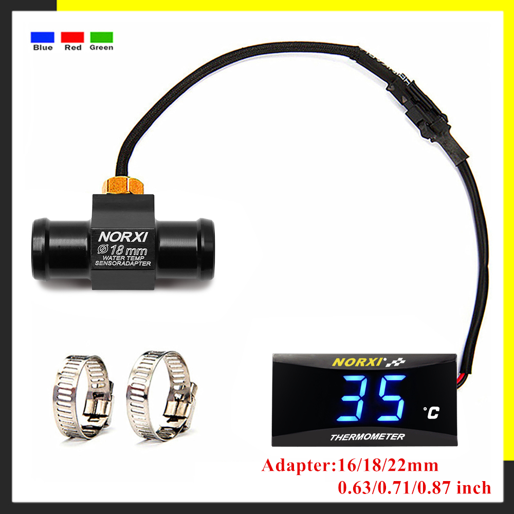 مقياس حرارة مياه الدراجة النار - مراجعة Gear Indicator Display وسعره