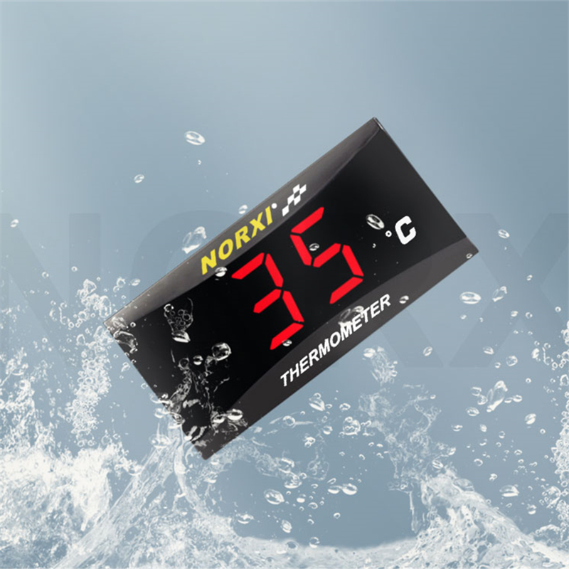 مقياس حرارة مياه الدراجة النار - مراجعة Gear Indicator Display وسعره